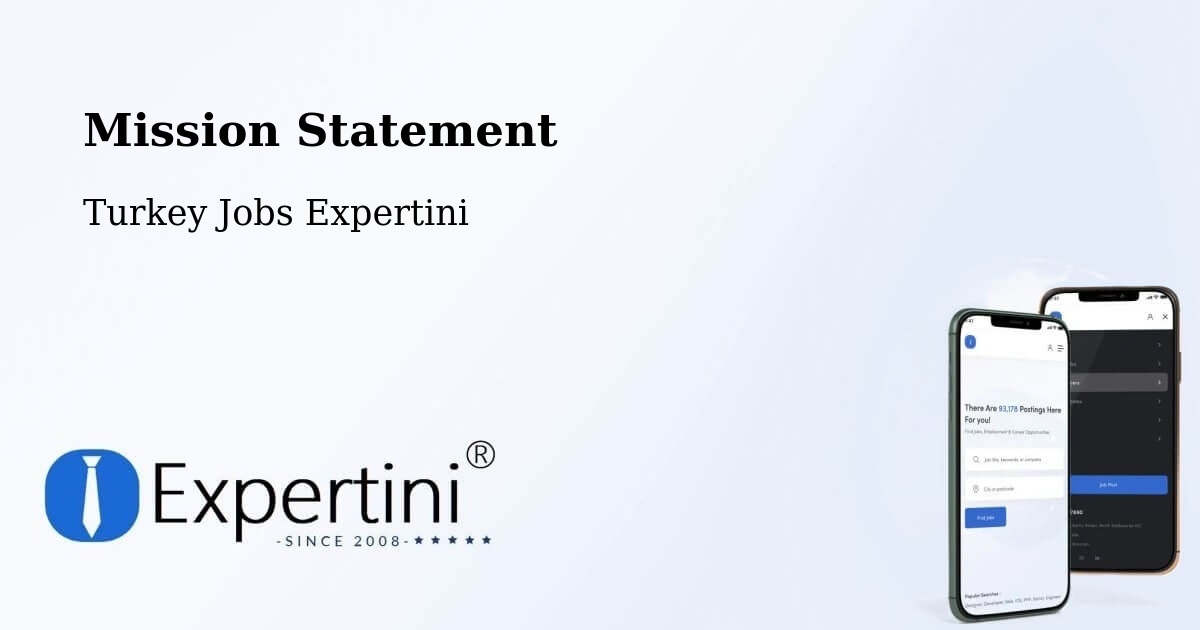 Corporate Mission – Karahalli - Turkey Jobs Expertini