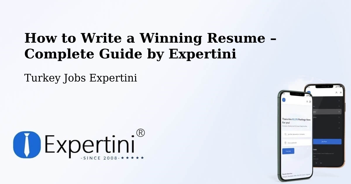 Resume Writing Guide for Job Seekers – Karahalli - Karahalli, Turkey Jobs Expertini
